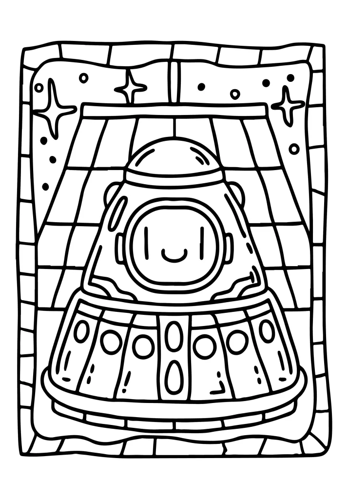 Transportation coloring sheet