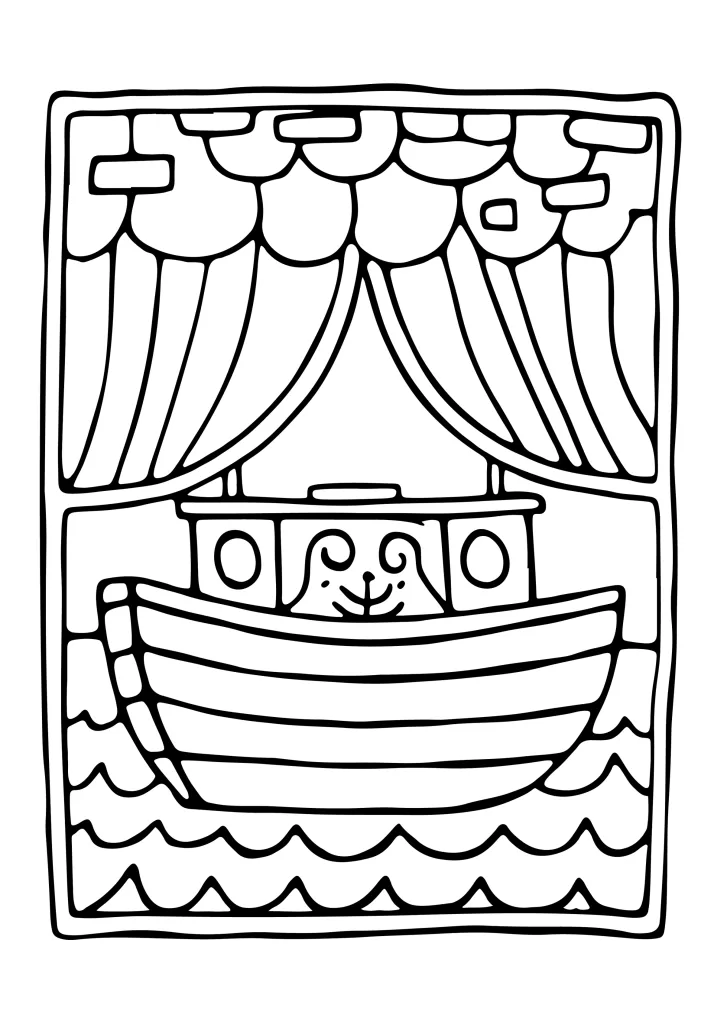 Free transportation coloring sheet